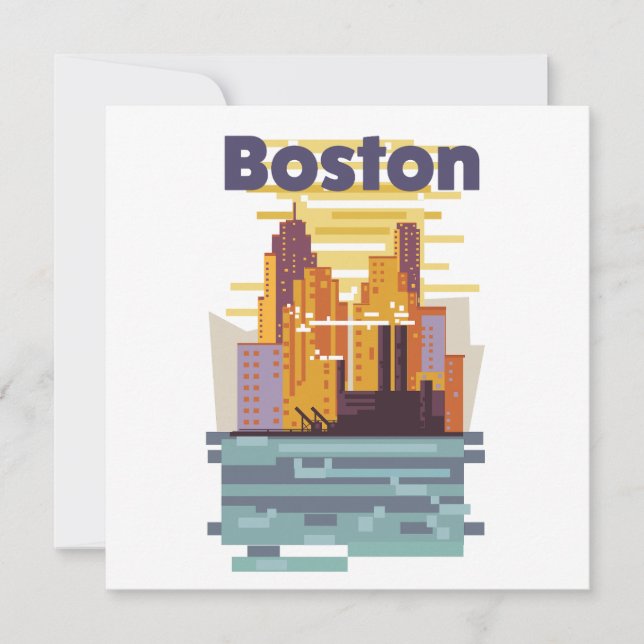 Boston Reisposter (Voorkant)