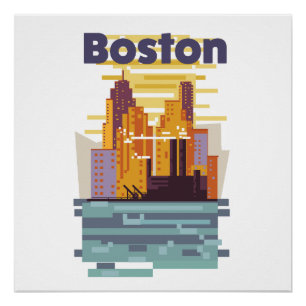 Boston Reisposter Perfect Poster