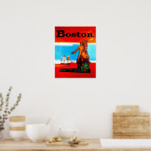 Boston reisposter poster (Keuken)