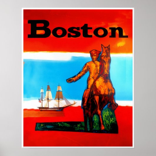 Boston reisposter poster (Voorkant)