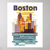 Boston Reisposter Poster (Voorkant)