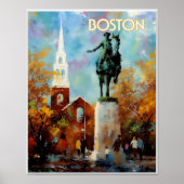 Boston Reisposter Poster (Voorkant)
