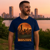 Boston Retro Art Deco T-shirt