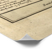 Boston Revolutionary War Map (1775) Poster (Hoek)