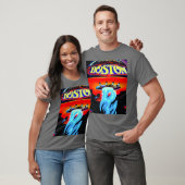 Boston Rock Band vriend retro T-shirt (Unisex)