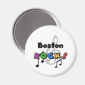 Boston Rocks Magneet (Voorkant / Achterkant)