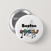 Boston Rocks Ronde Button 5,7 Cm (Voorkant /achterkant)