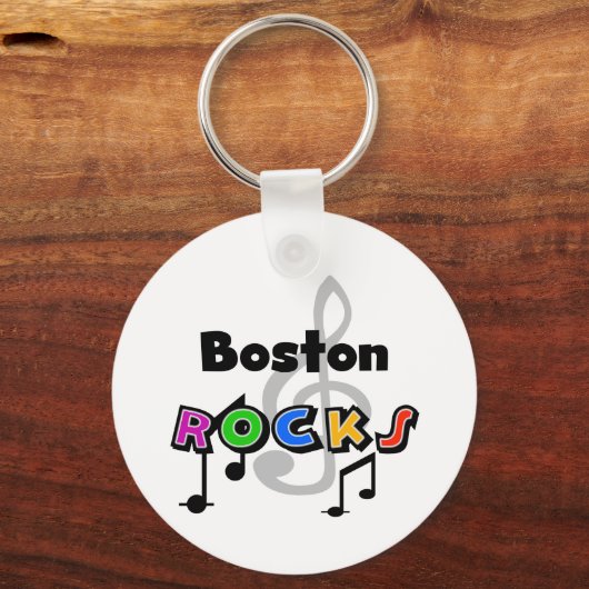 Boston Rocks Sleutelhanger (Voorkant)
