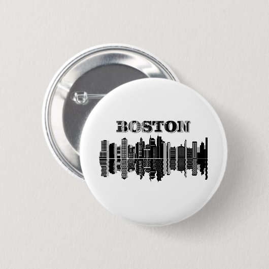 Boston Ronde Button 5,7 Cm (Voorkant /achterkant)