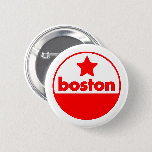 Boston Ronde Button 5,7 Cm (Voorkant /achterkant)