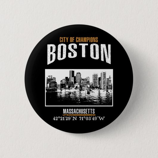 Boston Ronde Button 5,7 Cm (Voorkant)
