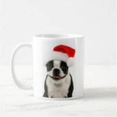 Boston Santa Hat Mok (Links)