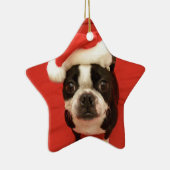 Boston Santa Star Ornament (Rechts)