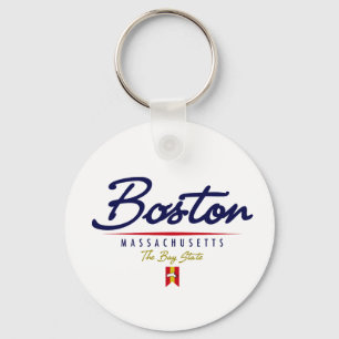 Boston Script Sleutelhanger
