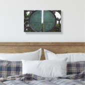 Boston Seal Canvas Afdruk (Insitu (Slaapkamer))