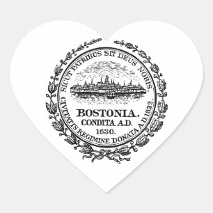 Boston Seal Hart Sticker