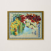 Boston Seed Catalog Flowers Puzzle Legpuzzel (Horizontaal)