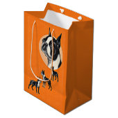 Boston shiers medium cadeauzakje (Voorkant Gekanteld)