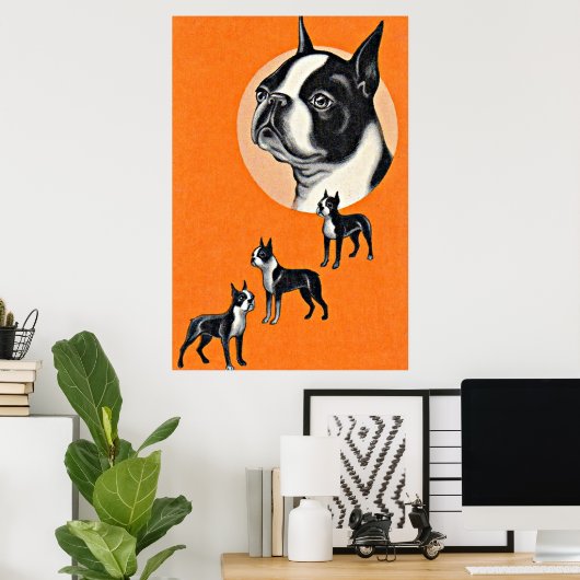 Boston shiers poster (Thuiskantoor)