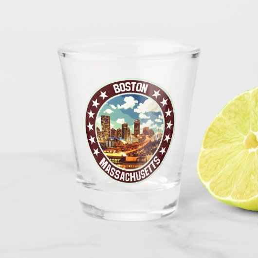 Boston Shot Glas (Voorkant)