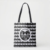 Boston Silhouet Tote Bag (Voorkant)