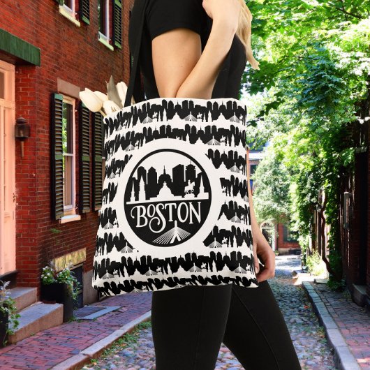 Boston Silhouet Tote Bag
