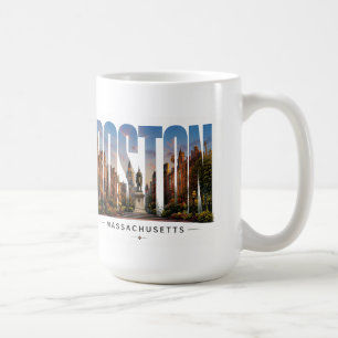 💙 Boston Silhouette Moderne Stijl 💙 Koffiemok