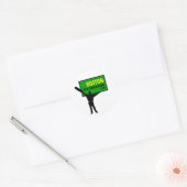 Boston Skateboarder Stickers (Envelop)