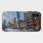 Boston Sky Case-Mate iPhone Case (Achterkant (horizontaal))