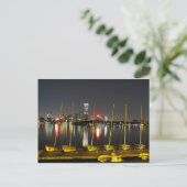 Boston skyline briefkaart (Staand voorkant)