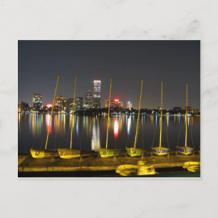 Boston skyline briefkaart