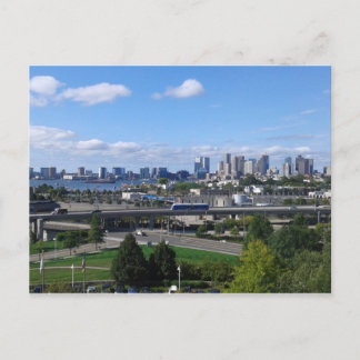 Boston Skyline briefkaart