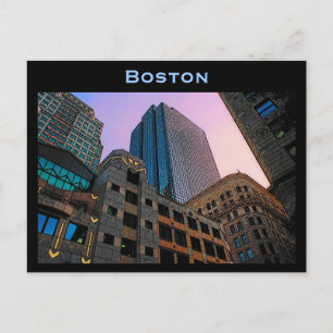 Boston Skyline Briefkaart