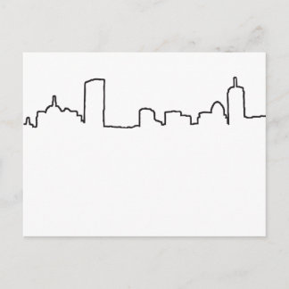 Boston - Skyline Briefkaart