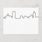 Boston - Skyline Briefkaart (Voorkant)