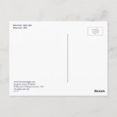 Boston Skyline Briefkaart (Achterkant)