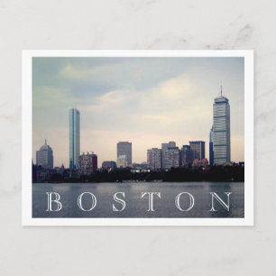 Boston Skyline Briefkaart