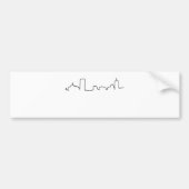 Boston - Skyline Bumpersticker (Voorkant)