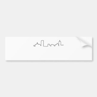 Boston - Skyline Bumpersticker