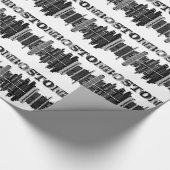 Boston Skyline Cadeaupapier (Hoek)