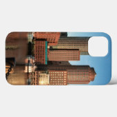 Boston skyline Case-Mate iPhone case (Achterkant (horizontaal))