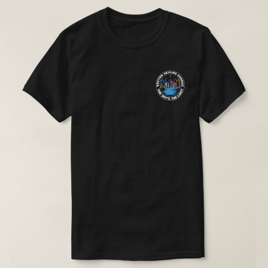 Boston Skyline Chorus Logo T-Shirt (Design voorkant)