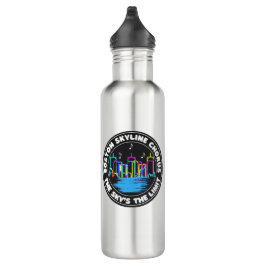 Boston Skyline Chorus Logo Water Bottle Waterfles