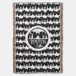 Boston Skyline Deken