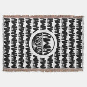 Boston Skyline Deken (Voorkant)