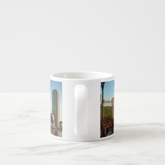 Boston skyline espresso kop (Achterkant)