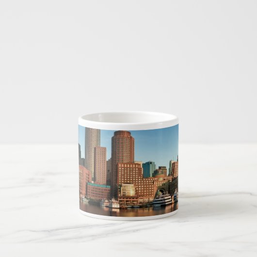 Boston skyline espresso kop (Voorkant)