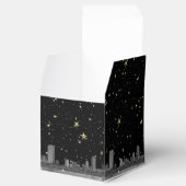 Boston Skyline Etched Starry DIY BG Color Bedankdoosjes (Geopend)