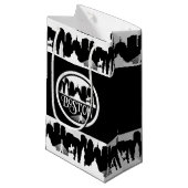 Boston Skyline Klein Cadeauzakje (Voorkant Gekanteld)