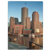 Boston skyline klembord (Achterkant)